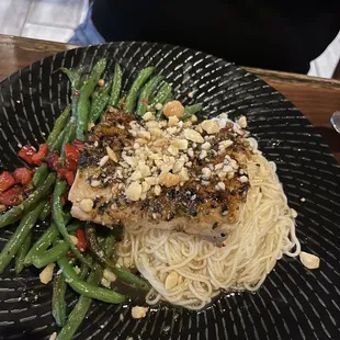 Mahi was delicate yet full of flavor