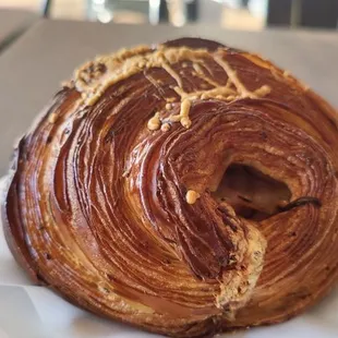 Rosemary, ham and cheese croissant