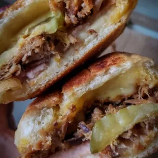 Twisted Cuban sandwich