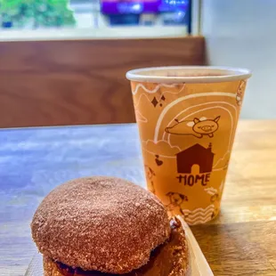 Hola loves! Churro Nutella and Home Latté!