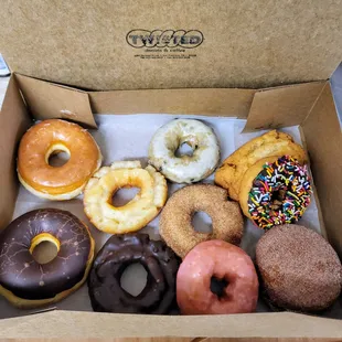 Assortment at pickup.