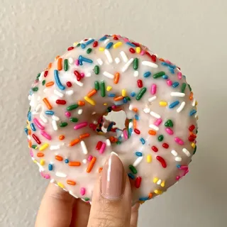 Sprinkled Cake Donut