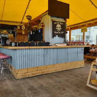 the inside of a restaurant