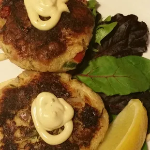Twisted Crab Cakes
