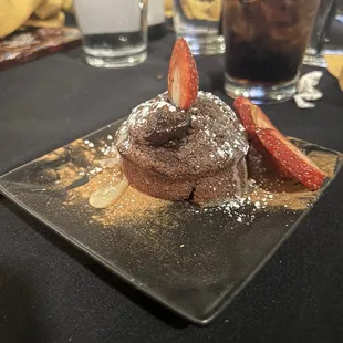Lava cake with Mexican choco, sooo good!
