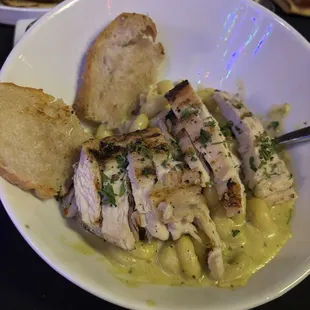Green chile pasta