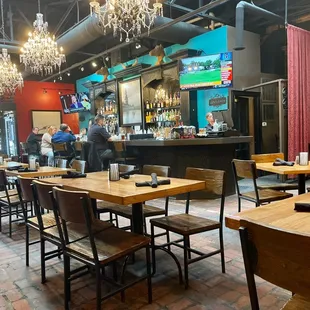 tables and chairs