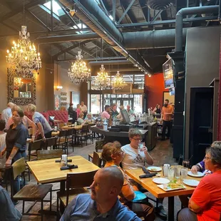 Dining room at the Twisted Fork