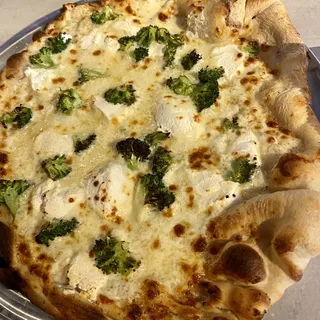 Blanco Broccoli Pizza