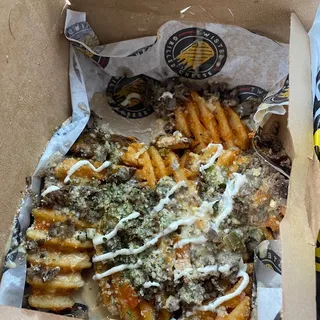 Halal Philly Steak Fries