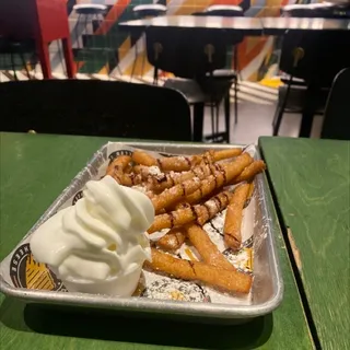 Twisted Funnel Cake Fries