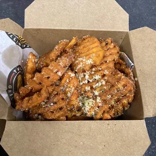 Parmesan Sweet Potatoe Fries