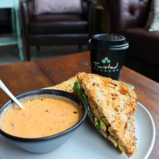 Turkey Avocado BLT &amp; Soup