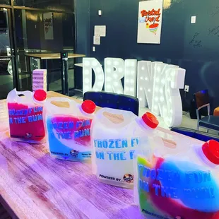 Having a Party? Blow them away with a few of our 1/2 gallon daiquiris!