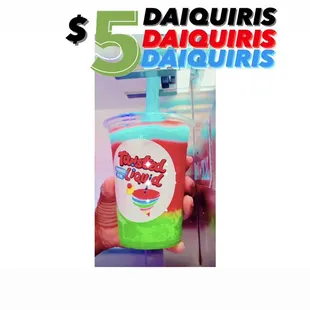 Twisted Liquid Daiquiris: Home of the $5 Daiquiris