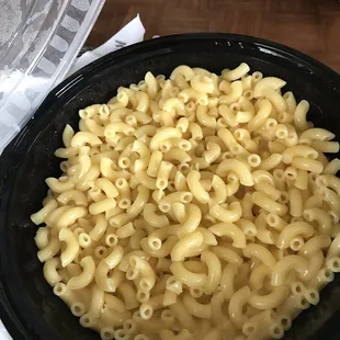 The is the classic Mac and cheese. I literally got noodles with no sauce on it.