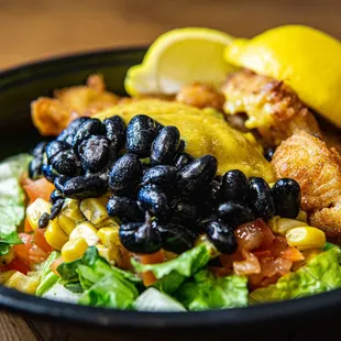 Fish bowl on our food truck menu