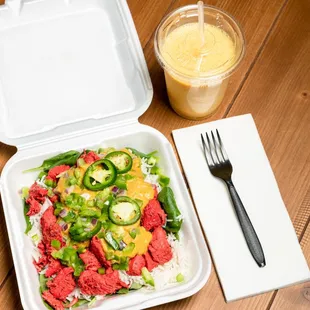 Red Chicken Bowl