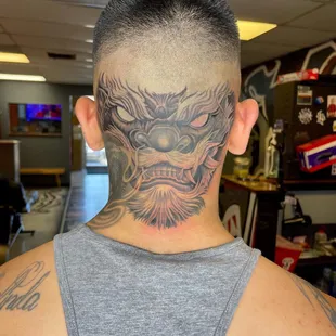 Tattoo by dom, text 405-430-5858 ask for dom to book