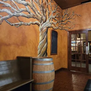 Entranceway/waiting area mural