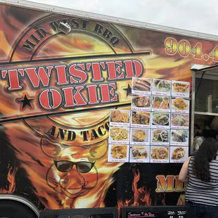 Food truck exterior