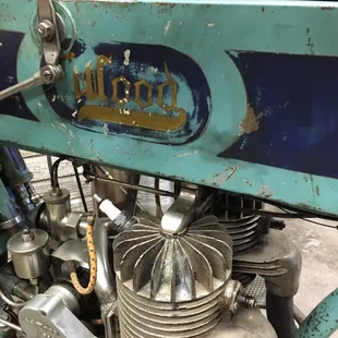 Wood motorcycle, the only one is in Augusta, KS