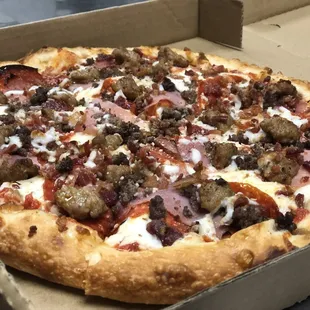 The Meats Pizza