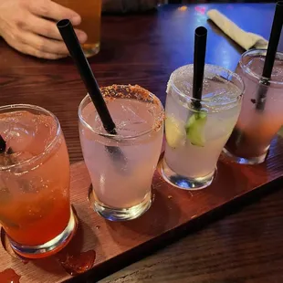 drink, oysters and mussels