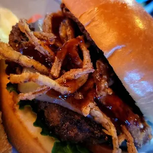 Bourbon Chipotle Burger