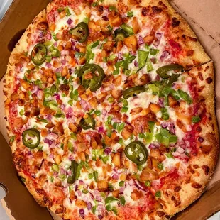 Chicken Tikka Pizza