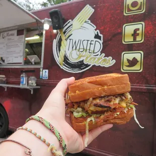 The Grilled Cheese Burger never disappoints!