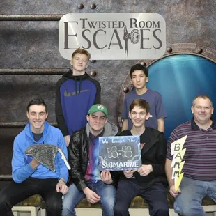 Submarine fun at Twisted Room Escapes