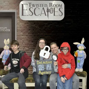 Detective Agency fun at Twisted Room Escapes
