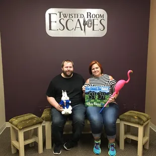 Played the Alice room, barely managed to escape but had an amazing time doing so!