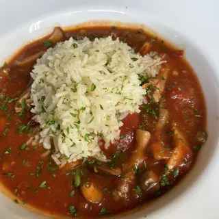 Ellijay Mushroom Etouffee