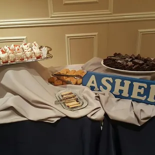 Dessert table