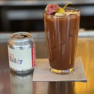 Road Rash Mary Twisted Spoke homemade mix and Deep Eddy vodka. Rated as &quot;Best of Chicago&quot; by Chicago Magazine