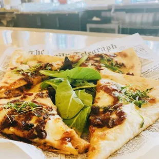 Bacon Ranch Chicken Quesadillas