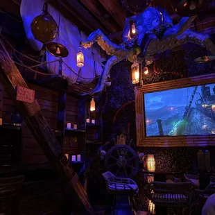 Bar area