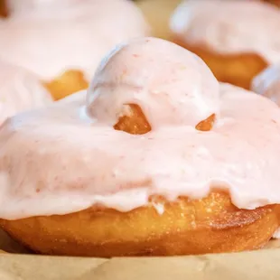 glazed donuts with icing