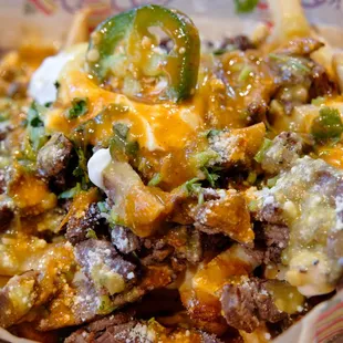 nachos, food