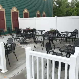Outdoor seating