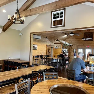 a man sitting at a table