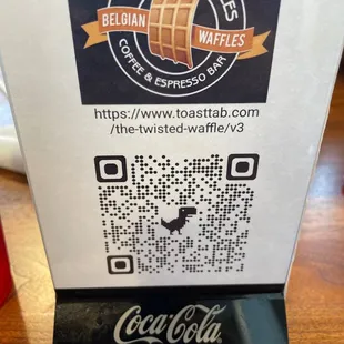 qr code for twisted waffle