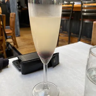 A starter of a French 75!
