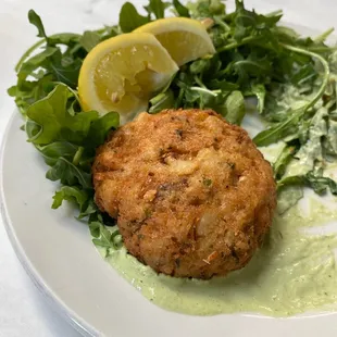 Crab Cake Salad