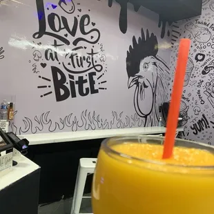 My mango smoothie duhh