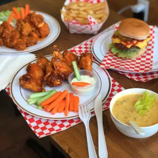 They also have fries, burgers and soup!