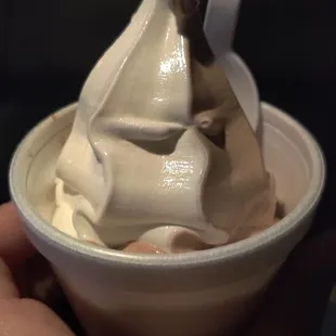 Kiddie chocolate vanilla swirl