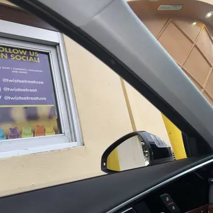 Drive thru ice cream + a pup cup!